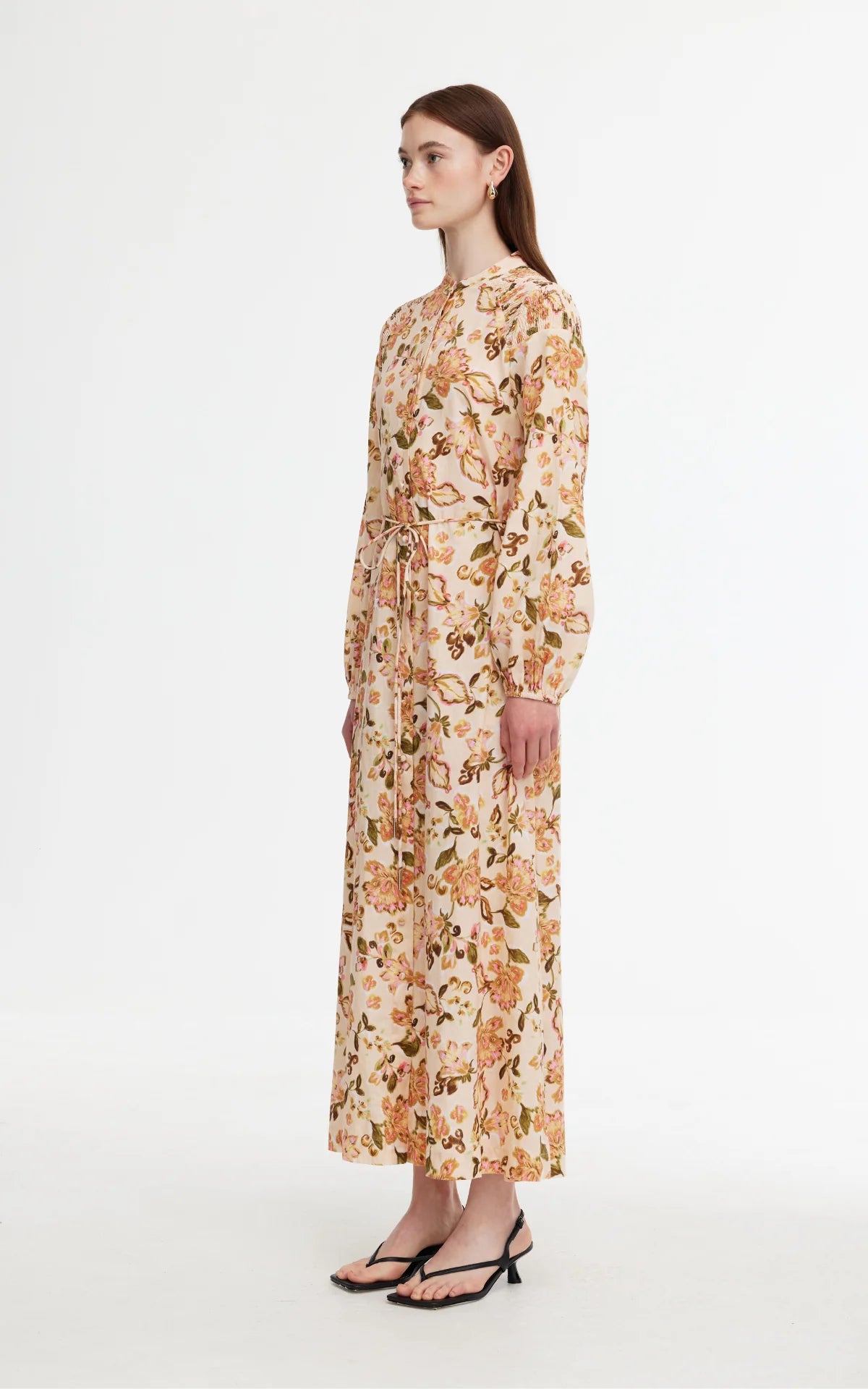 Kinney Posey Dress in Garden Print - the tartan fox