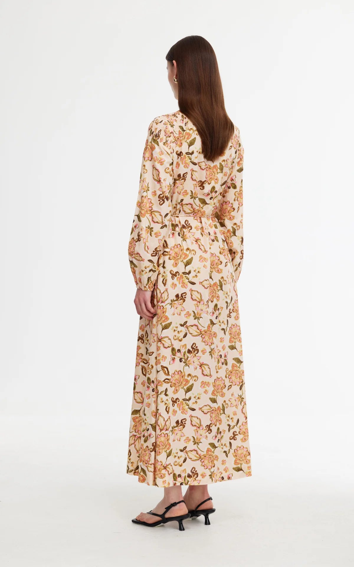 Kinney Posey Dress in Garden Print - the tartan fox