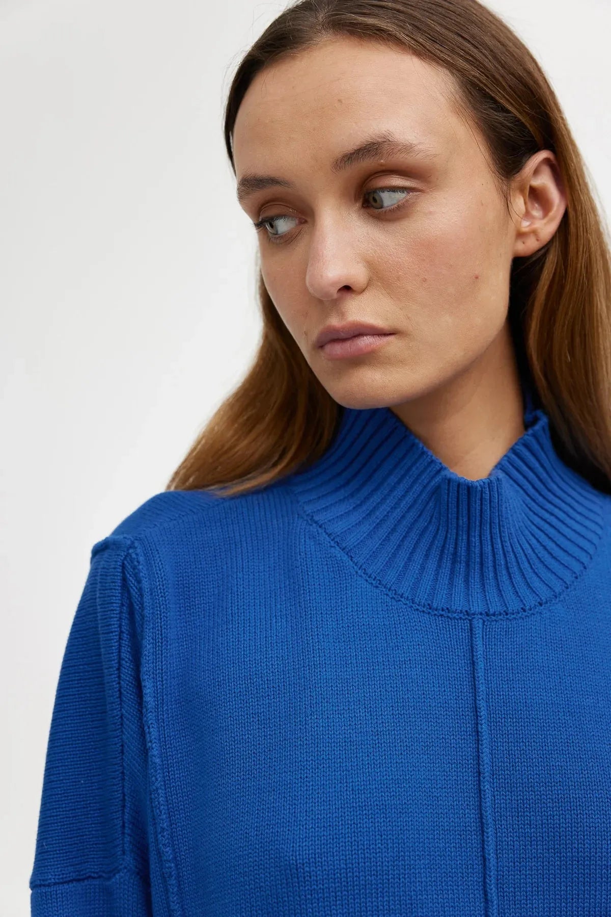 Kinney Zola Knit in Ocean - the tartan fox