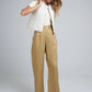 Lilya Day Linen Pant in Mustard - the tartan fox