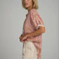 Lilya Hutton Shirt in Batik Rose - the tartan fox