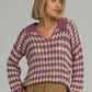 Lilya Vacance Crochet Top in Lavender Ivory - the tartan fox