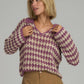 Lilya Vacance Crochet Top in Lavender Ivory - the tartan fox