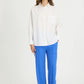LMND Breakline Jogger in Ink-Blue/White - the tartan fox