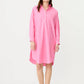 LMND Chiara Half Placket Midi Dress in Candy - the tartan fox