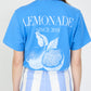 LMND Good Times Club T-Shirt in Ink Blue / Off White - the tartan fox