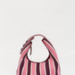 LMND Lilo Mini Bag in Fig/Plumeria Stripe