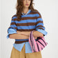 LMND Lilo Mini Bag in Fig/Plumeria Stripe