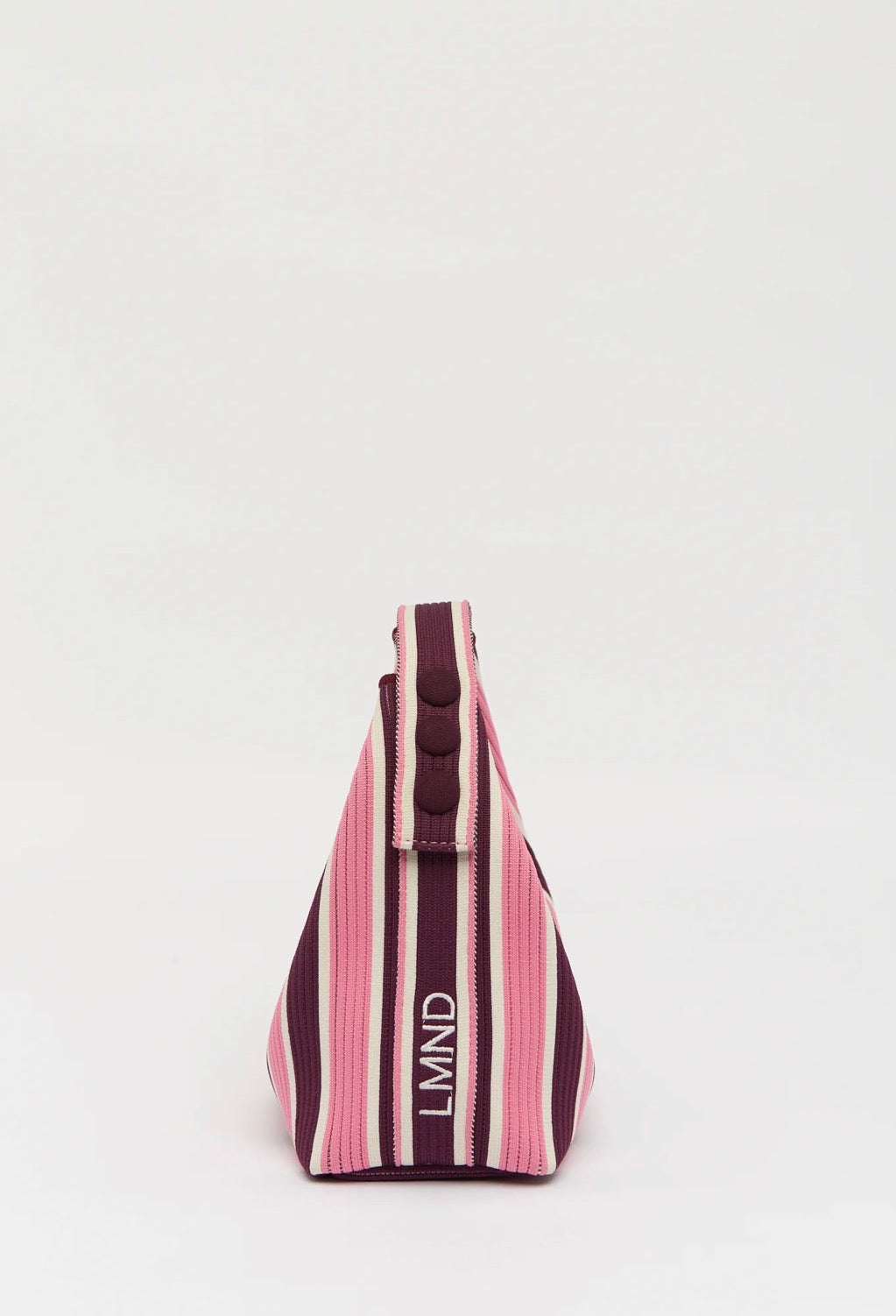 LMND Lilo Mini Bag in Fig/Plumeria Stripe