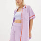 LMND Soller Shorts in Neon Lilac and Coral - the tartan fox