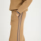LMND WR Track Top in Toffee/Navy/White - the tartan fox