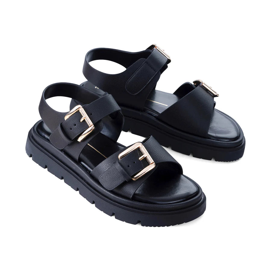 Los Cabos Toli Sandal in Black