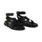 Los Cabos Valencia Sandal in Black