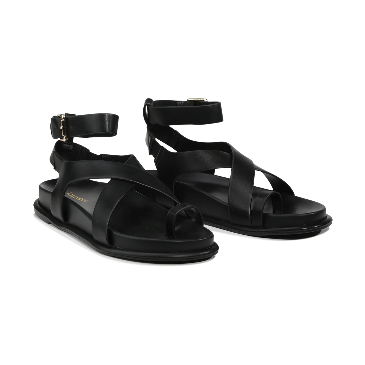 Los Cabos Valencia Sandal in Black