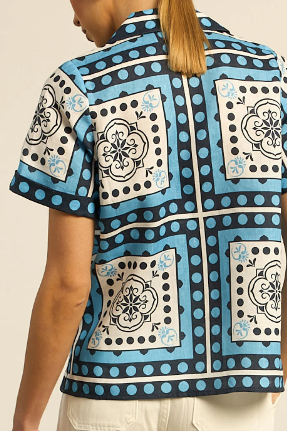 Zoe Kratzmann Lumen Top in Bay Scarf