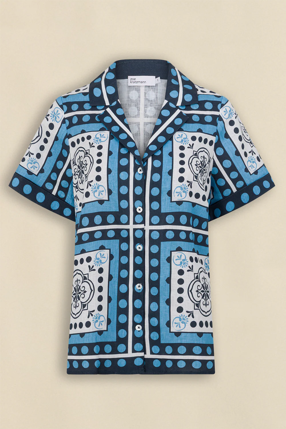 Zoe Kratzmann Lumen Top in Bay Scarf