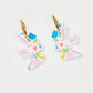 Martha Jean Large Bird Earrings - the tartan fox