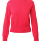 McIntyre Polly Cropped Merino Sweater in Red - the tartan fox