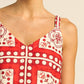 Zoe Kratzmann Memo Top in Poppy Scarf