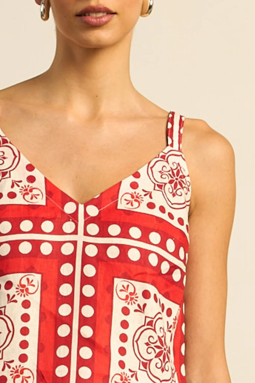 Zoe Kratzmann Memo Top in Poppy Scarf