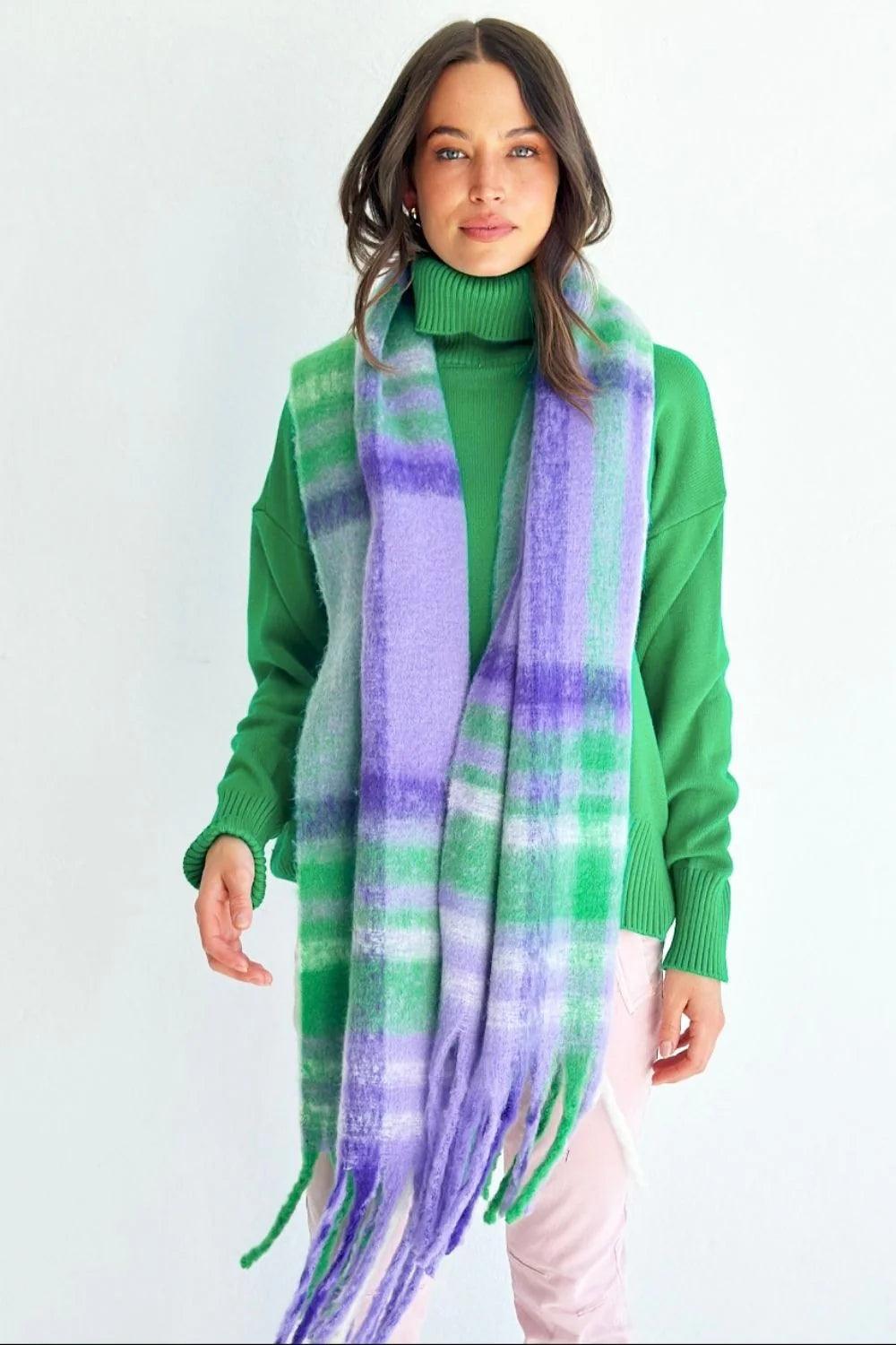 Mosk Freya Scarf - the tartan fox