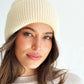 Mosk Helskini Beanie in Cream - the tartan fox