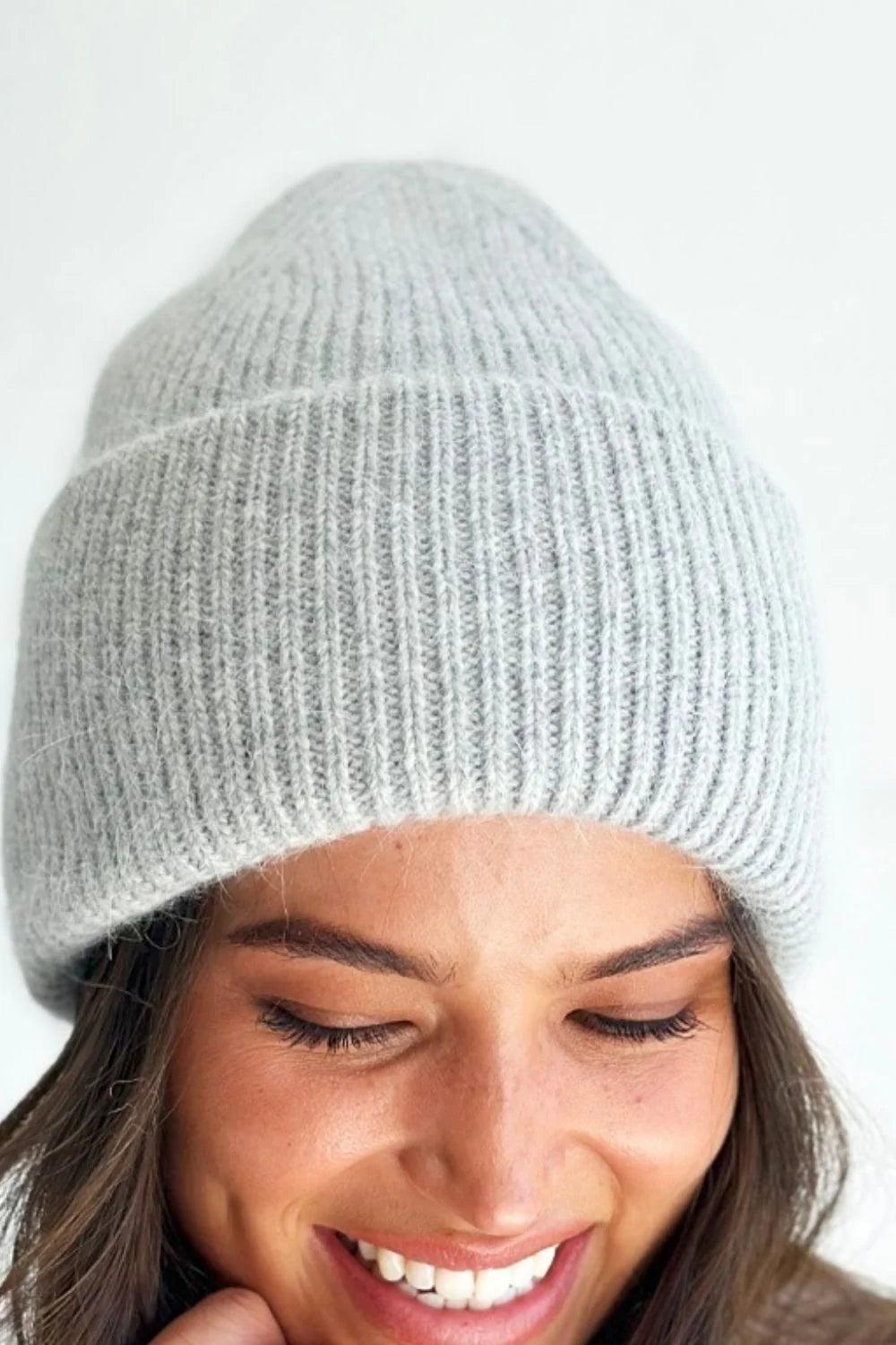 Mosk Helskini Beanie in Grey - the tartan fox