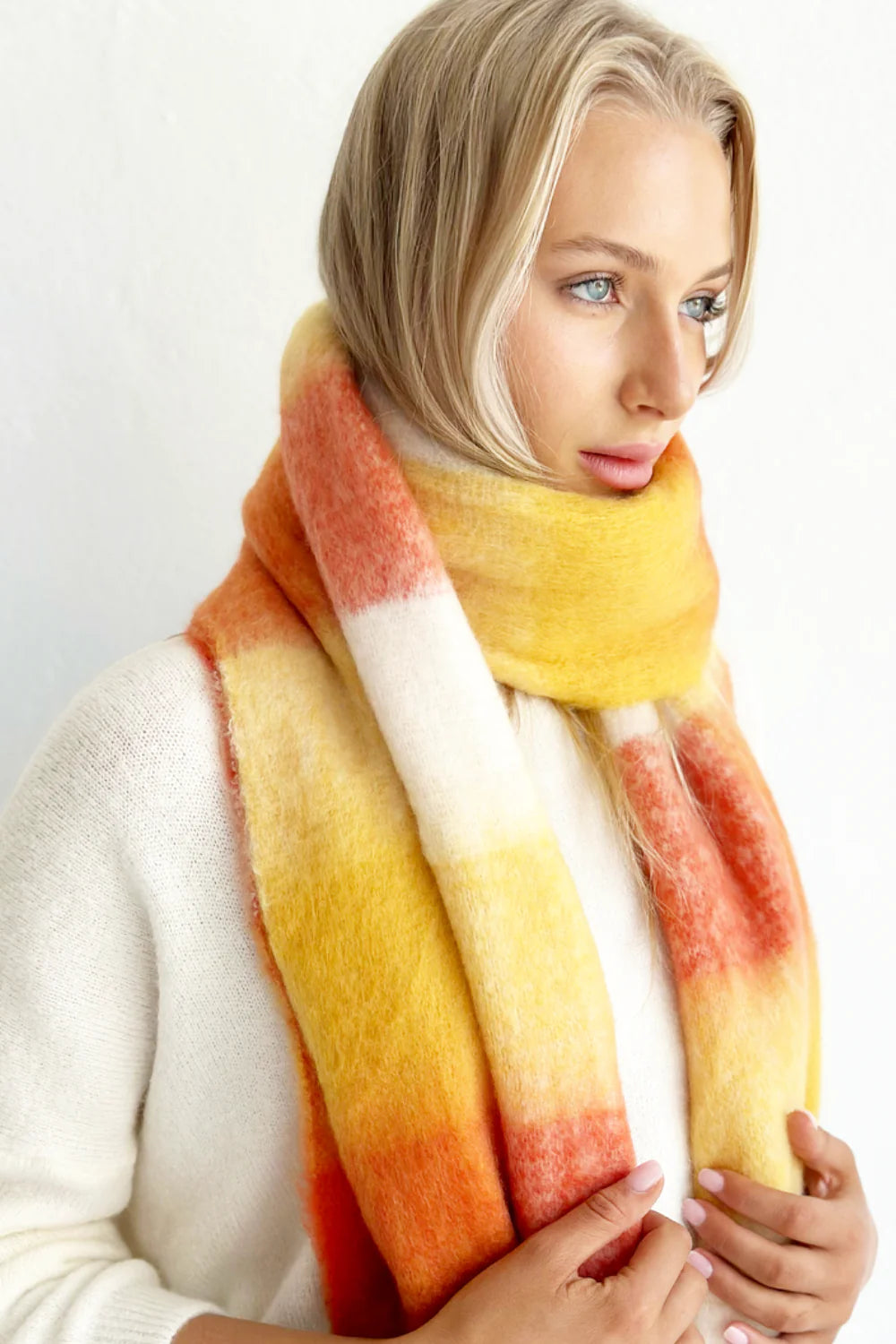 Mosk Maura Springs Scarf - the tartan fox