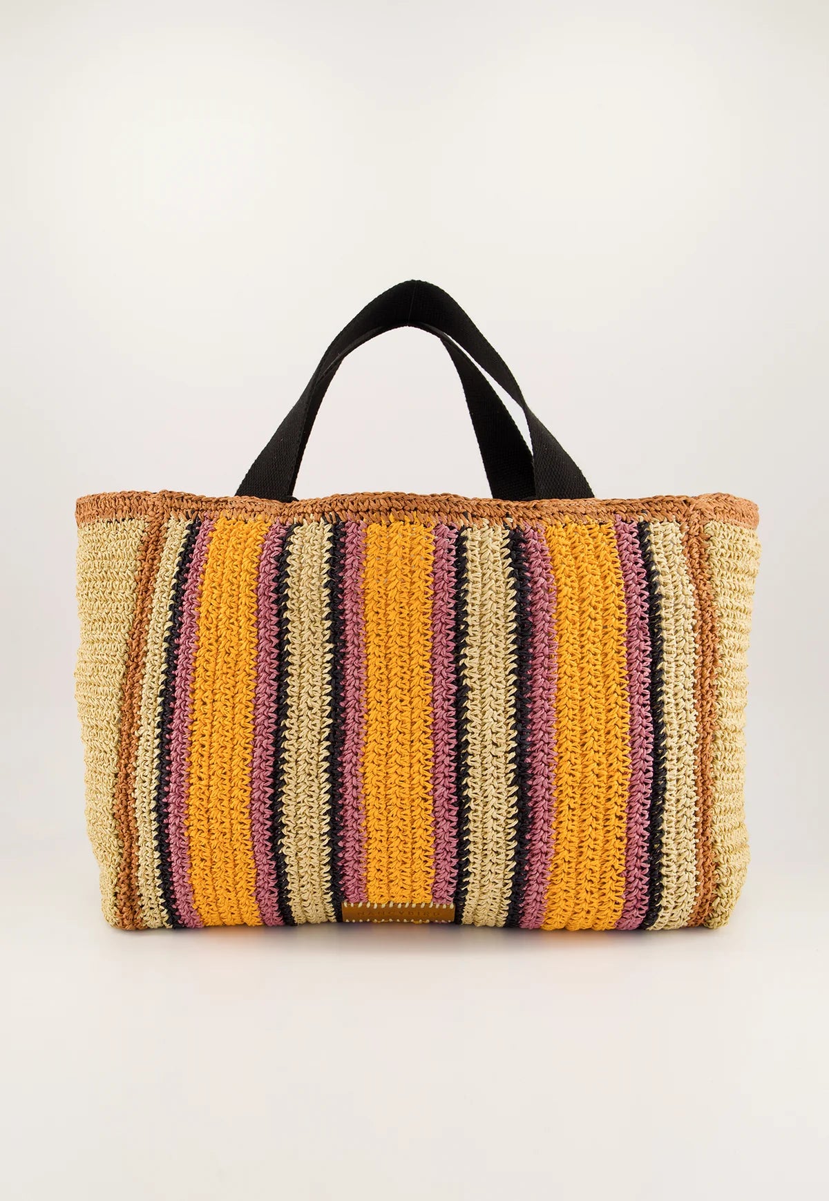Nancybird Bande Tote Bag in Market Stripe - the tartan fox