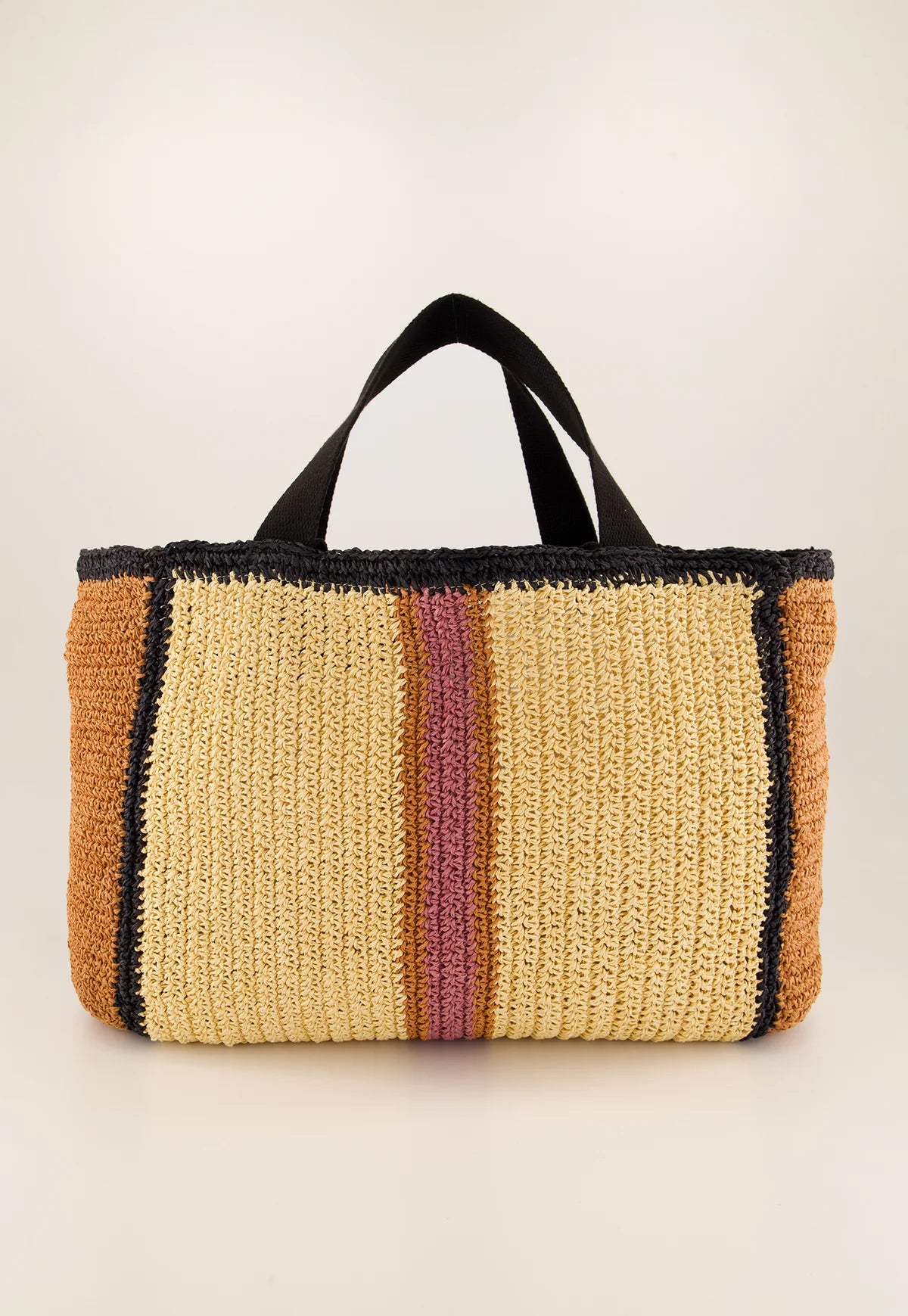 Nancybird Bande Tote Bag in Natural - the tartan fox