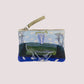 Nancybird Card Purse in Lagoon - the tartan fox