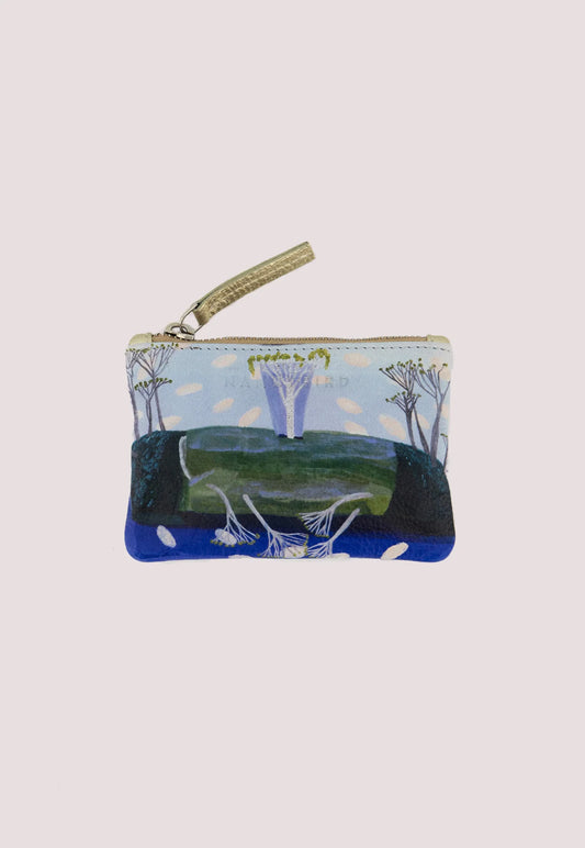 Nancybird Card Purse in Lagoon - the tartan fox