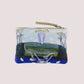 Nancybird Card Purse in Lagoon - the tartan fox