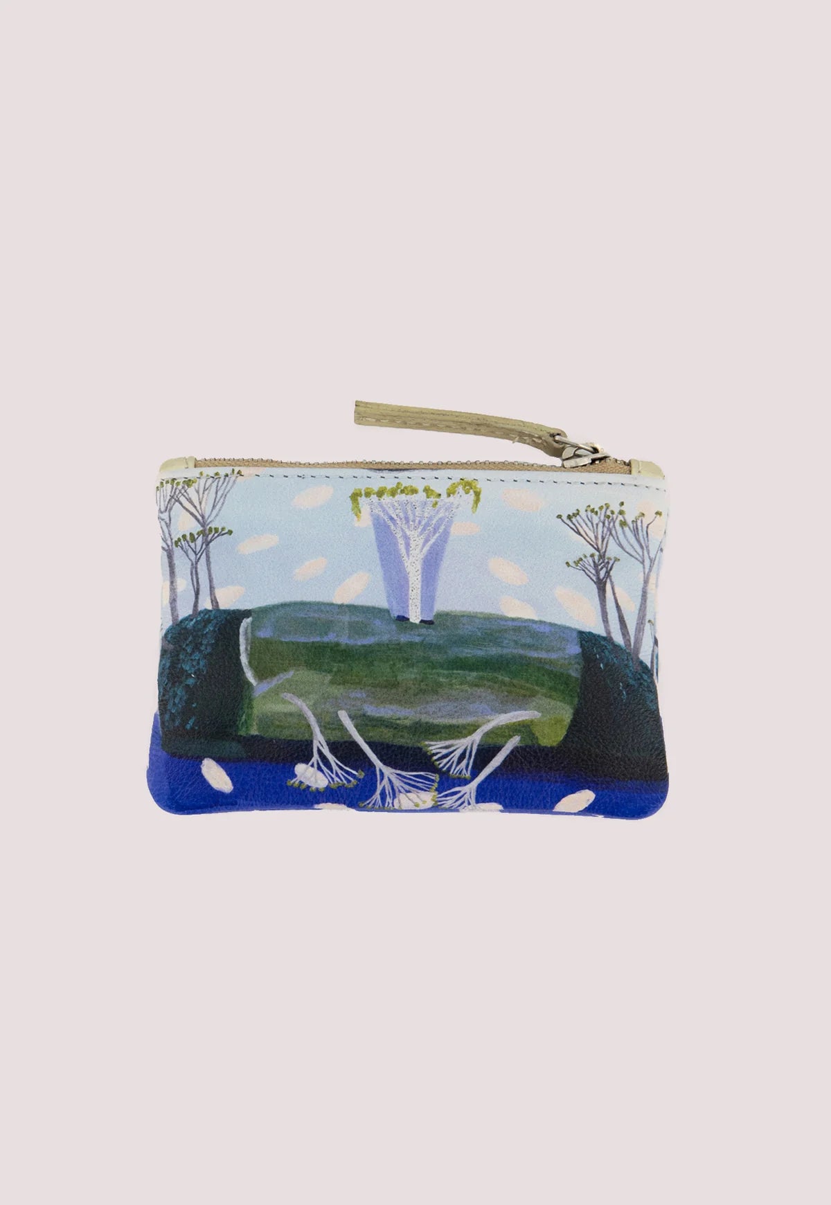 Nancybird Card Purse in Lagoon - the tartan fox