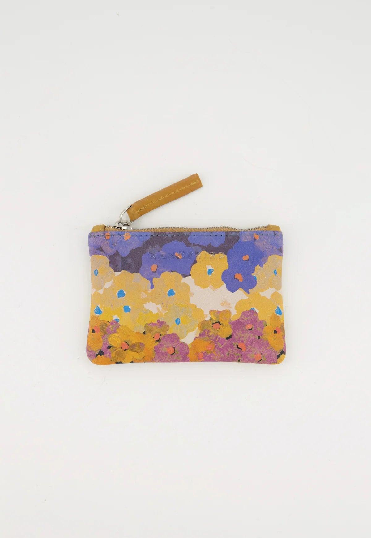 Nancybird Card Purse in Ombre Flowers - the tartan fox