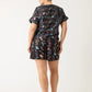Nancybird Dolman Top in Watercolour Charcoal - the tartan fox