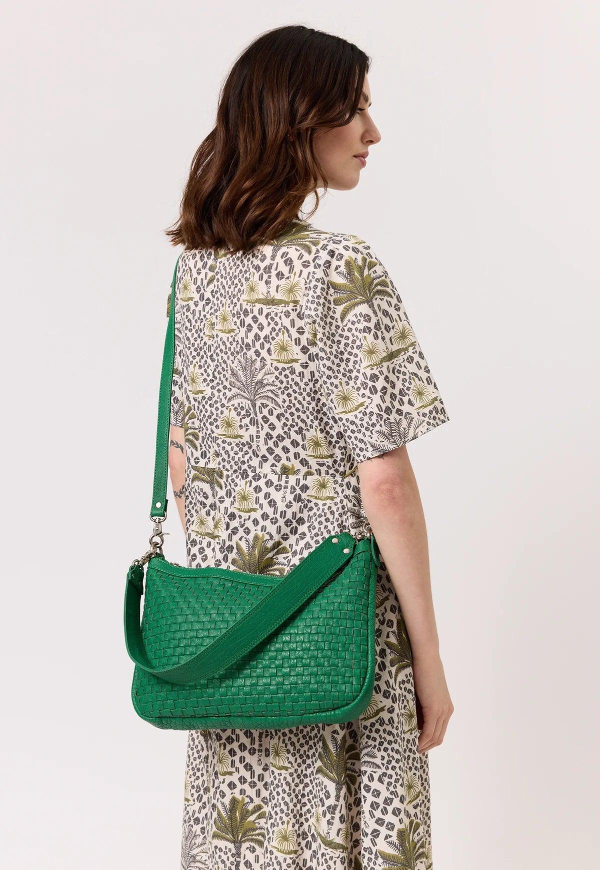 Nancybird Ella Bag in Verdant - the tartan fox