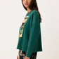 Nancybird Eva Sweatshirt in Pansy - the tartan fox