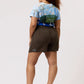 Nancybird Iris Short in Embroidered Shell - the tartan fox