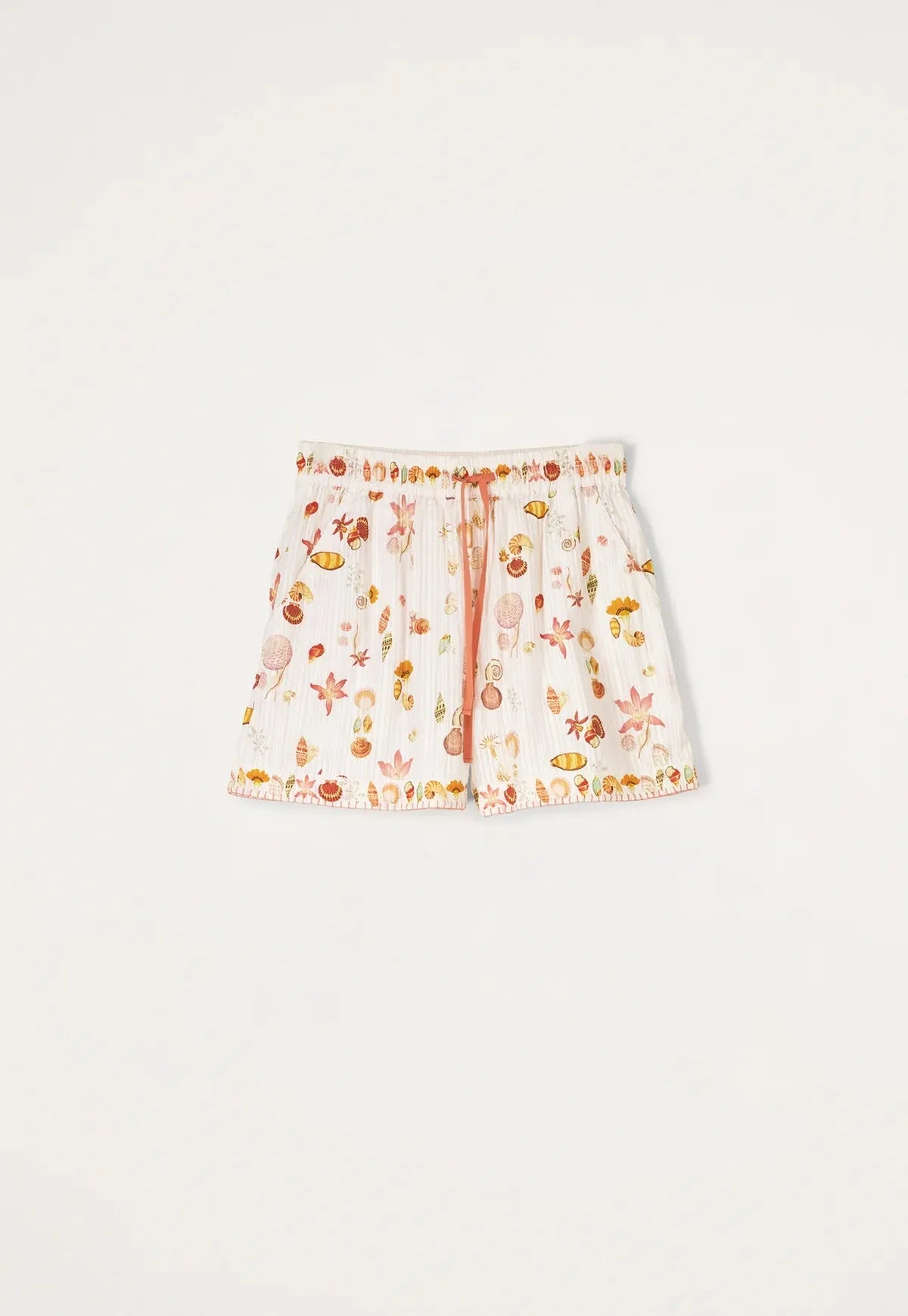 Nancybird Iris Shorts in Cream Shell - the tartan fox