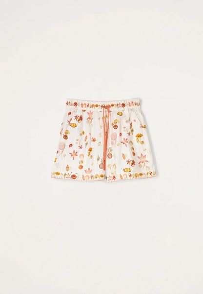 Nancybird Iris Shorts in Cream Shell - the tartan fox