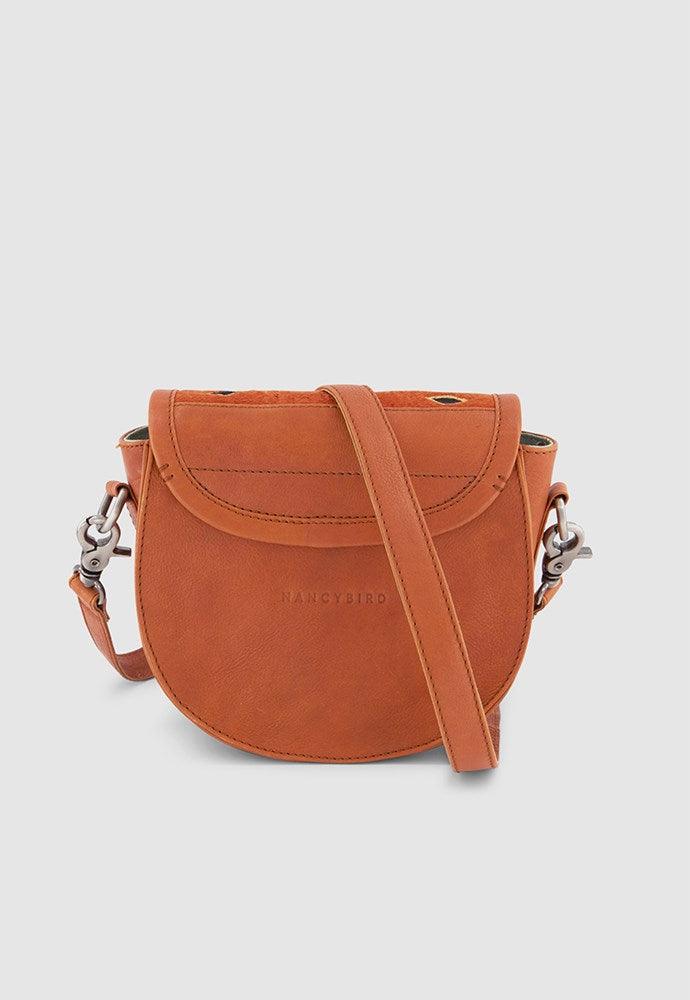 Nancybird Jesse Crossbody Bag in Ochre Pattern - the tartan fox