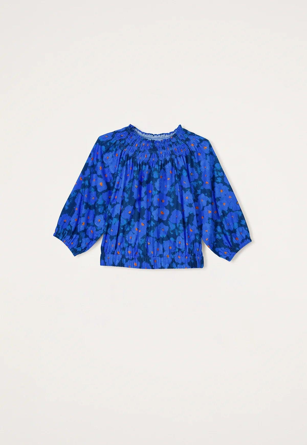 Nancybird Maha Top in Midnight Floral - the tartan fox