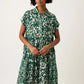 Nancybird Maja Dress in Parsley - the tartan fox