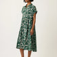 Nancybird Maja Dress in Parsley - the tartan fox