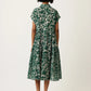 Nancybird Maja Dress in Parsley - the tartan fox