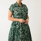 Nancybird Maja Dress in Parsley - the tartan fox