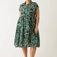 Nancybird Maja Dress in Parsley - the tartan fox