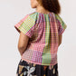 Nancybird Micci Top in Sunrise Check - the tartan fox