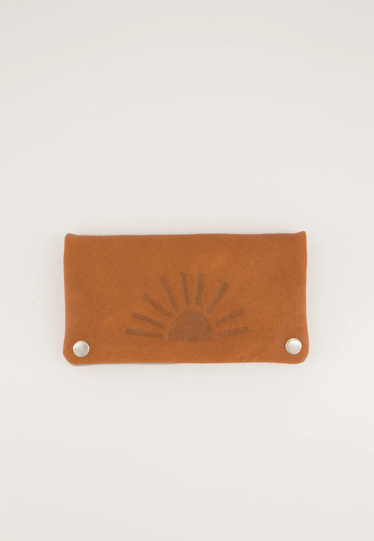 Nancybird Pearl Wallet in Terracotta - the tartan fox